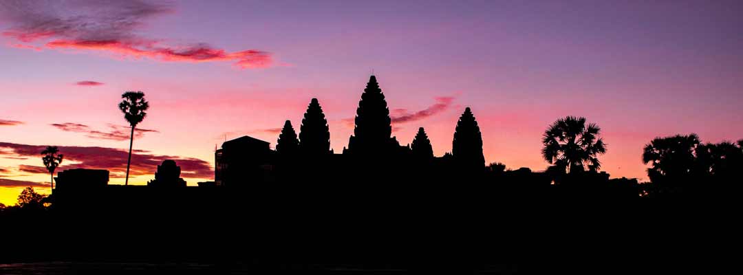 Angkor Wat Silhouette