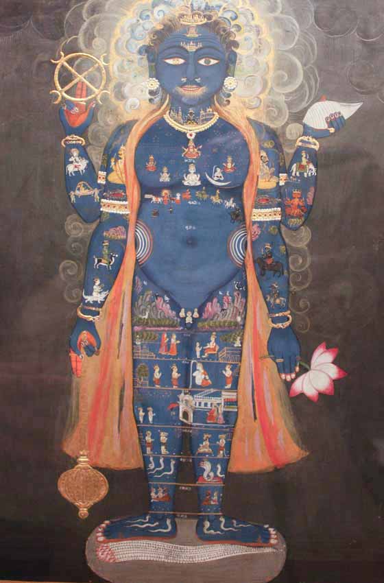Vishnu as Cosmic Man