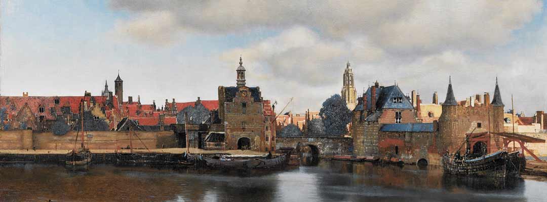 View of Delft - Vermeer