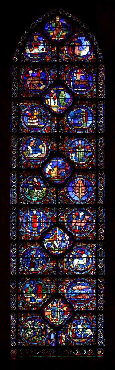 Zodiac Window, Chartres