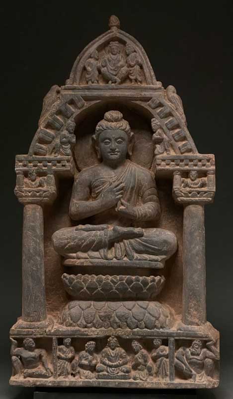 Seated Buddha - Gandhara