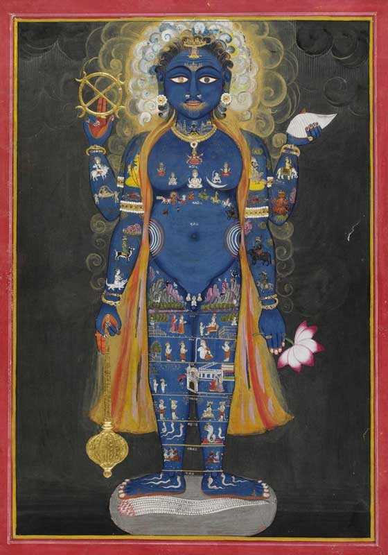 Vishnu as the Cosmic Man